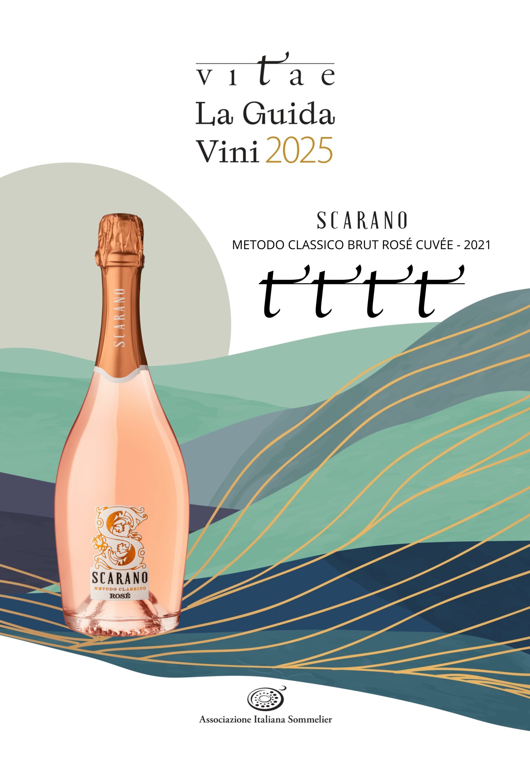 METODO CLASSICO BRUT ROSÉ CUVÉE - 2021
